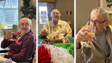 Capwell Grange Care Home Residents get a taste of Italy